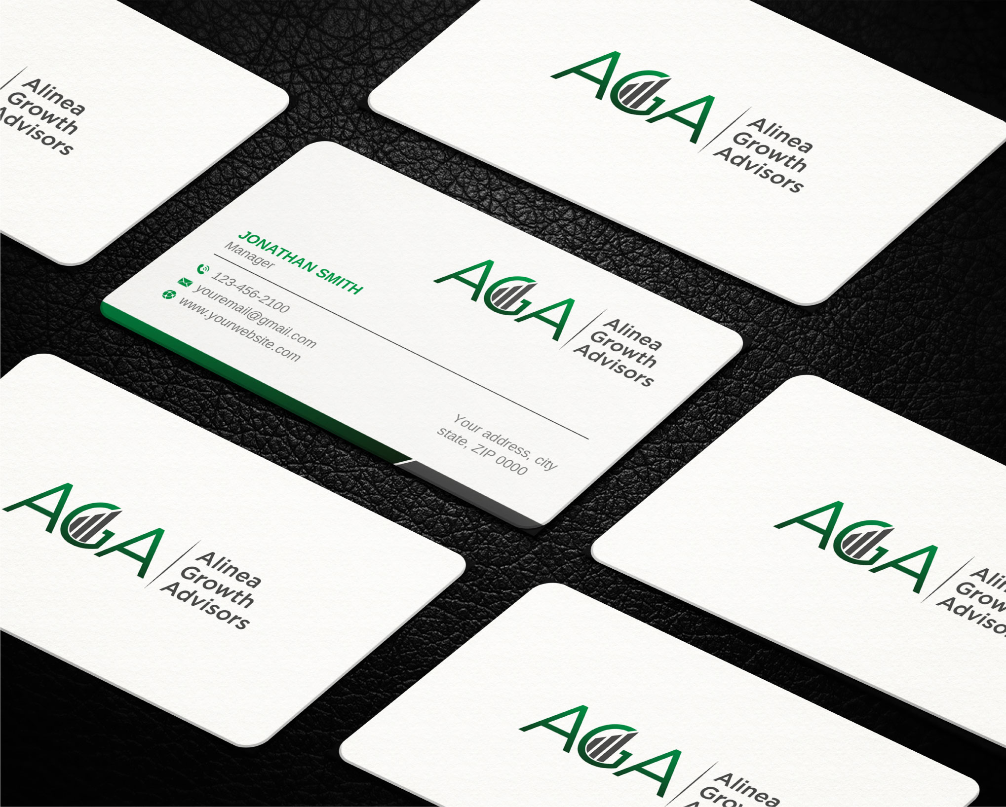 Logo and Business Card Design by Imagine design000 for Alinea Growth, LLC | Design #31008779