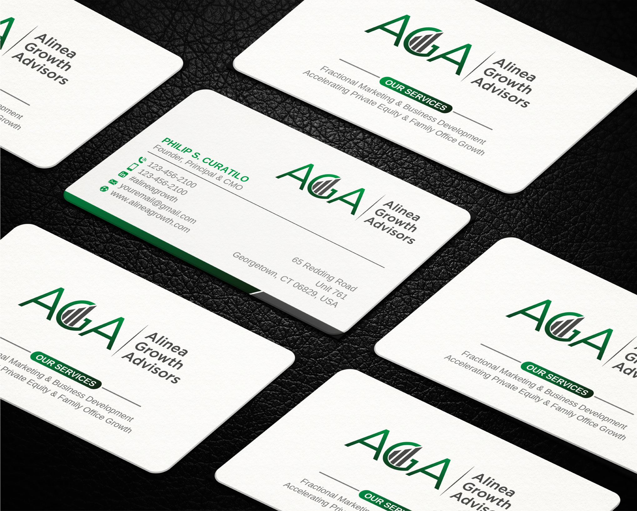 Logo and Business Card Design by Imagine design000 for Alinea Growth, LLC | Design #31015052
