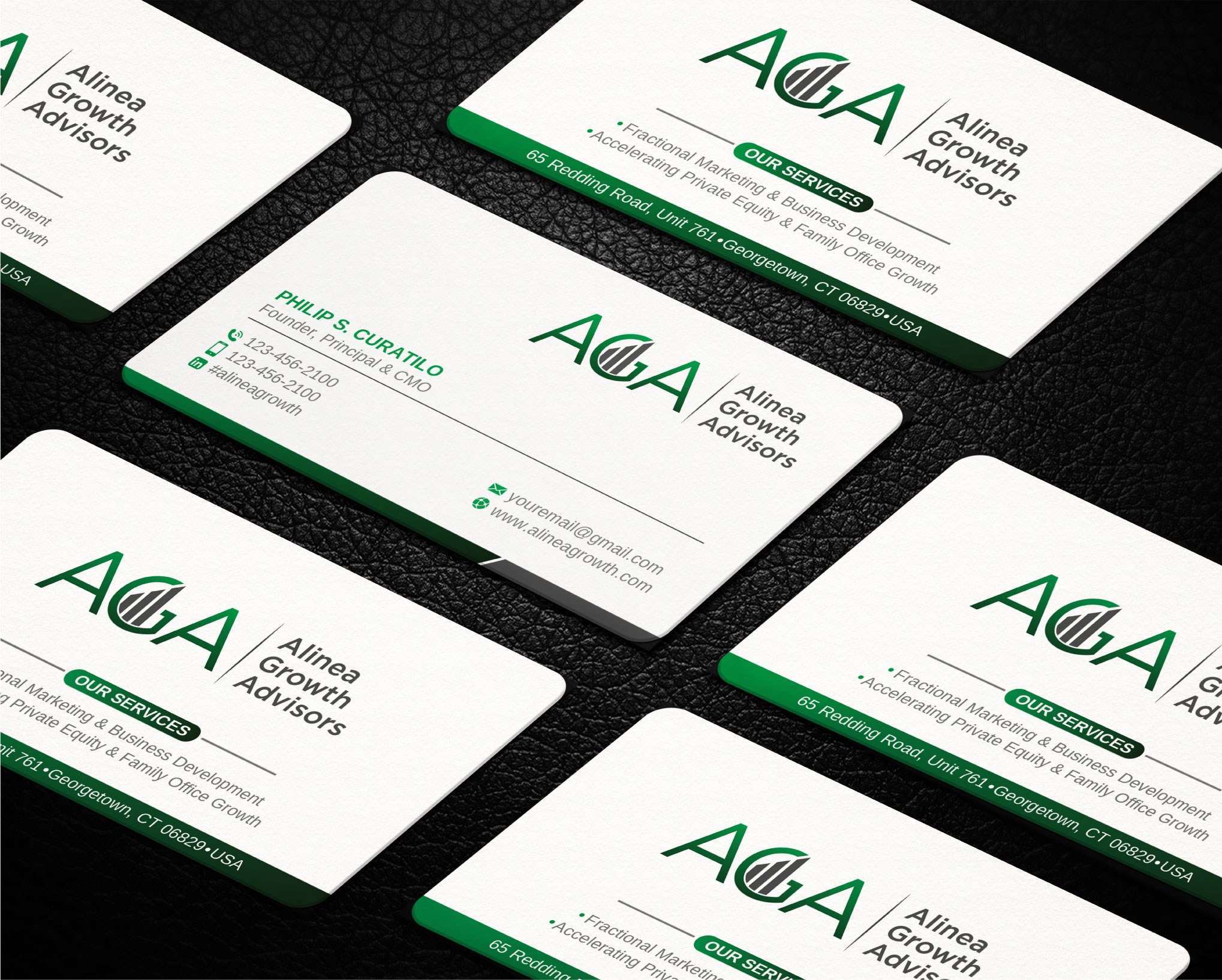 Logo and Business Card Design by Imagine design000 for Alinea Growth, LLC | Design #31015060