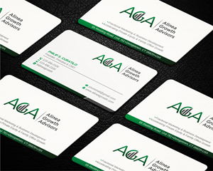 Logo and Business Card Design by Imagine design000 for Alinea Growth, LLC | Design #31015062