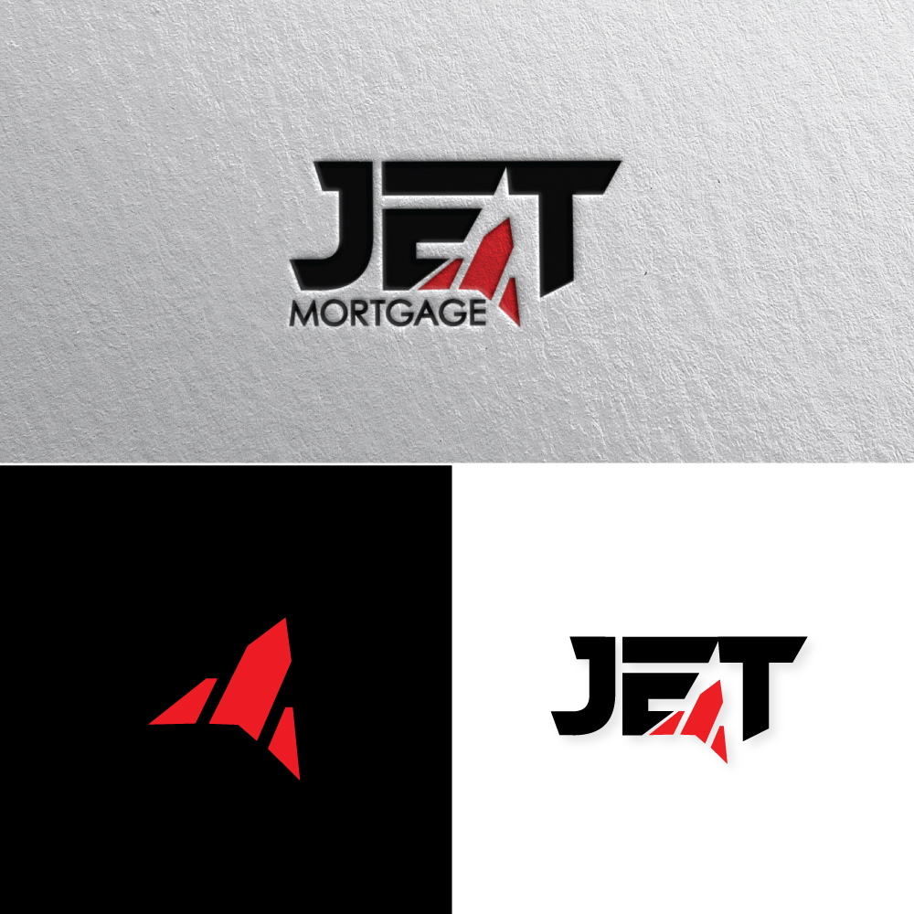 Logo Design by Monai for Jet Mortgage | Design #30999754