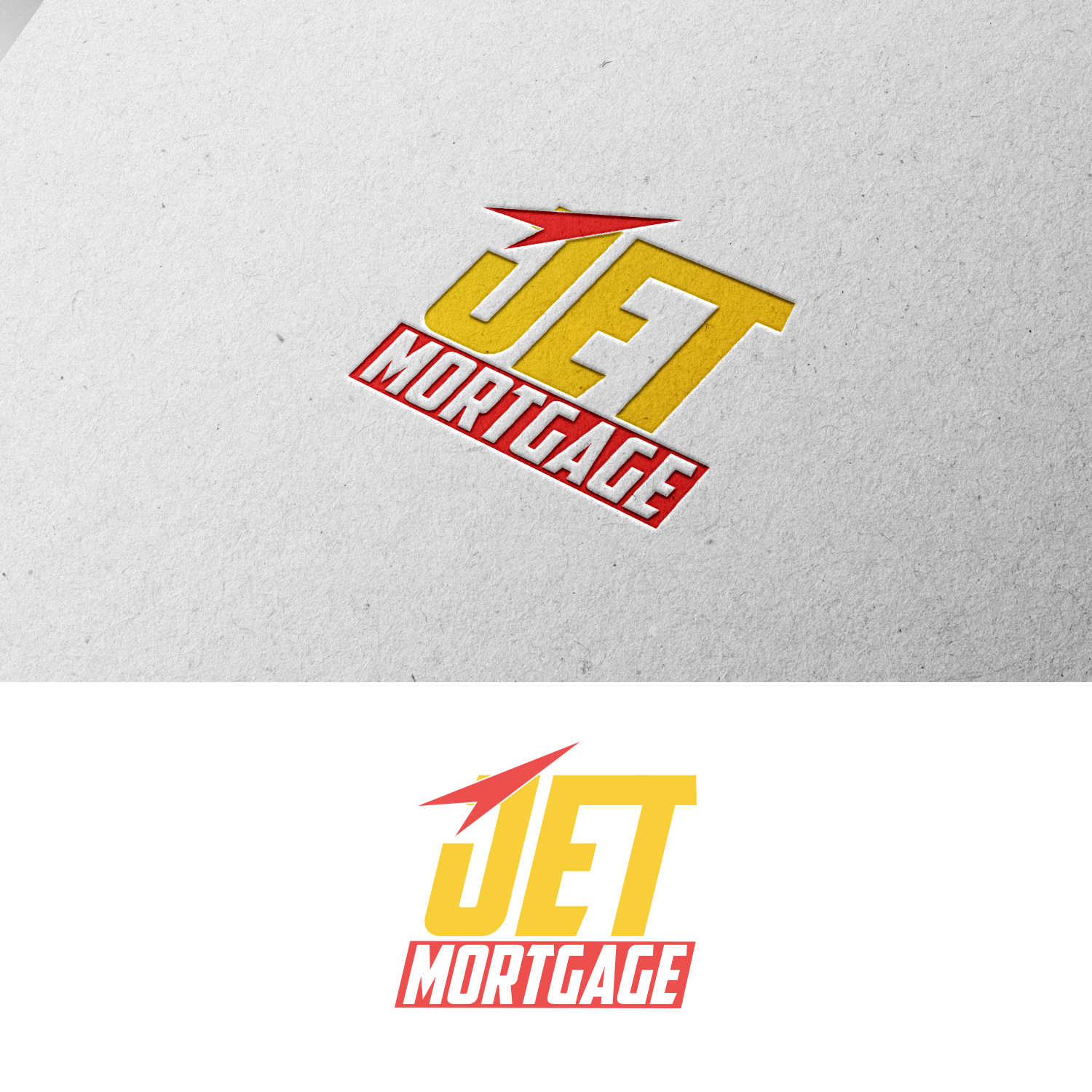 Logo-Design von Interloop_Designs für Jet Mortgage | Design #30994529