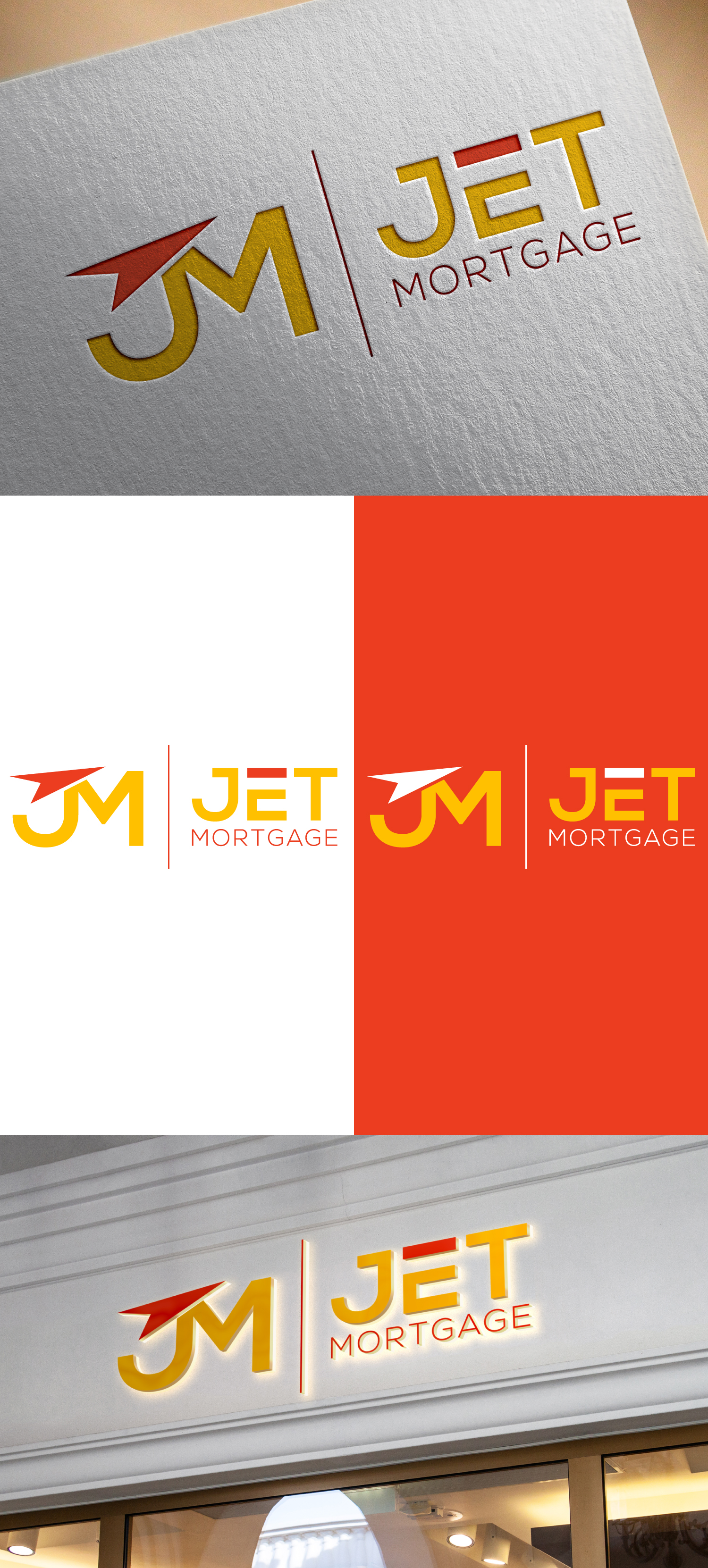 Logo Design by 100%design for Jet Mortgage | Design #30995186