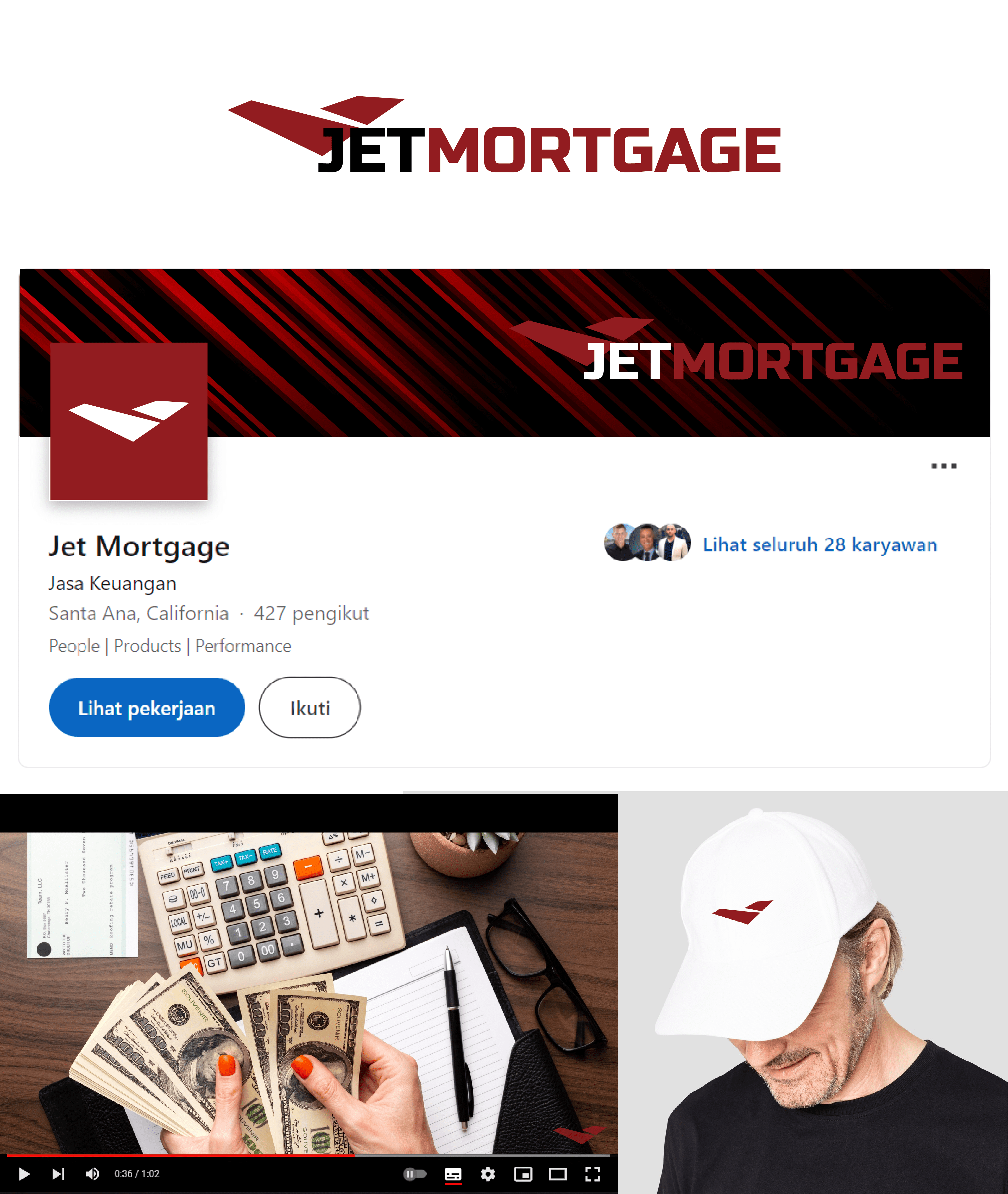 Logo-Design von Silvan Maulana für Jet Mortgage | Design #31020941
