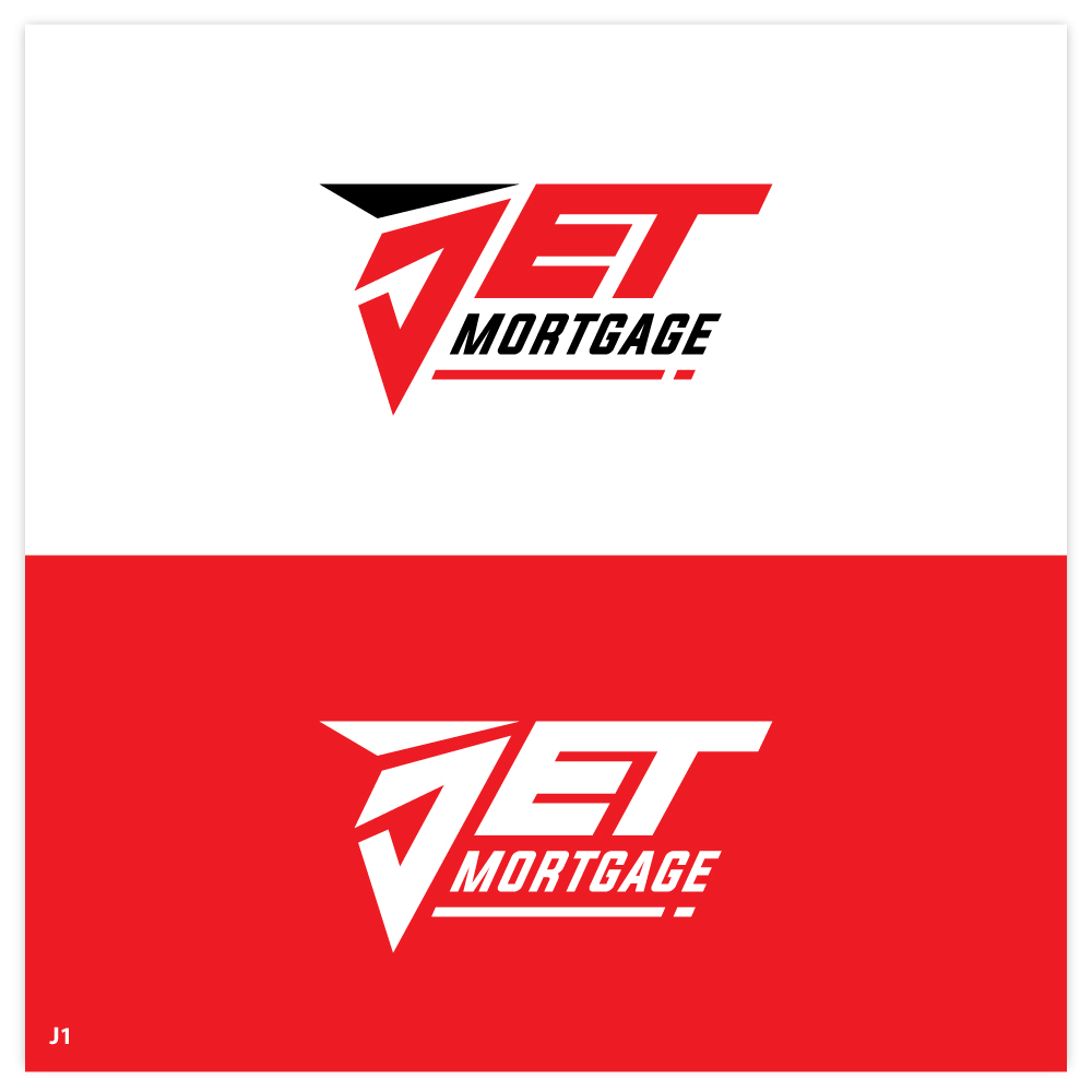 Logo-Design von Sujit Banerjee für Jet Mortgage | Design #31002850