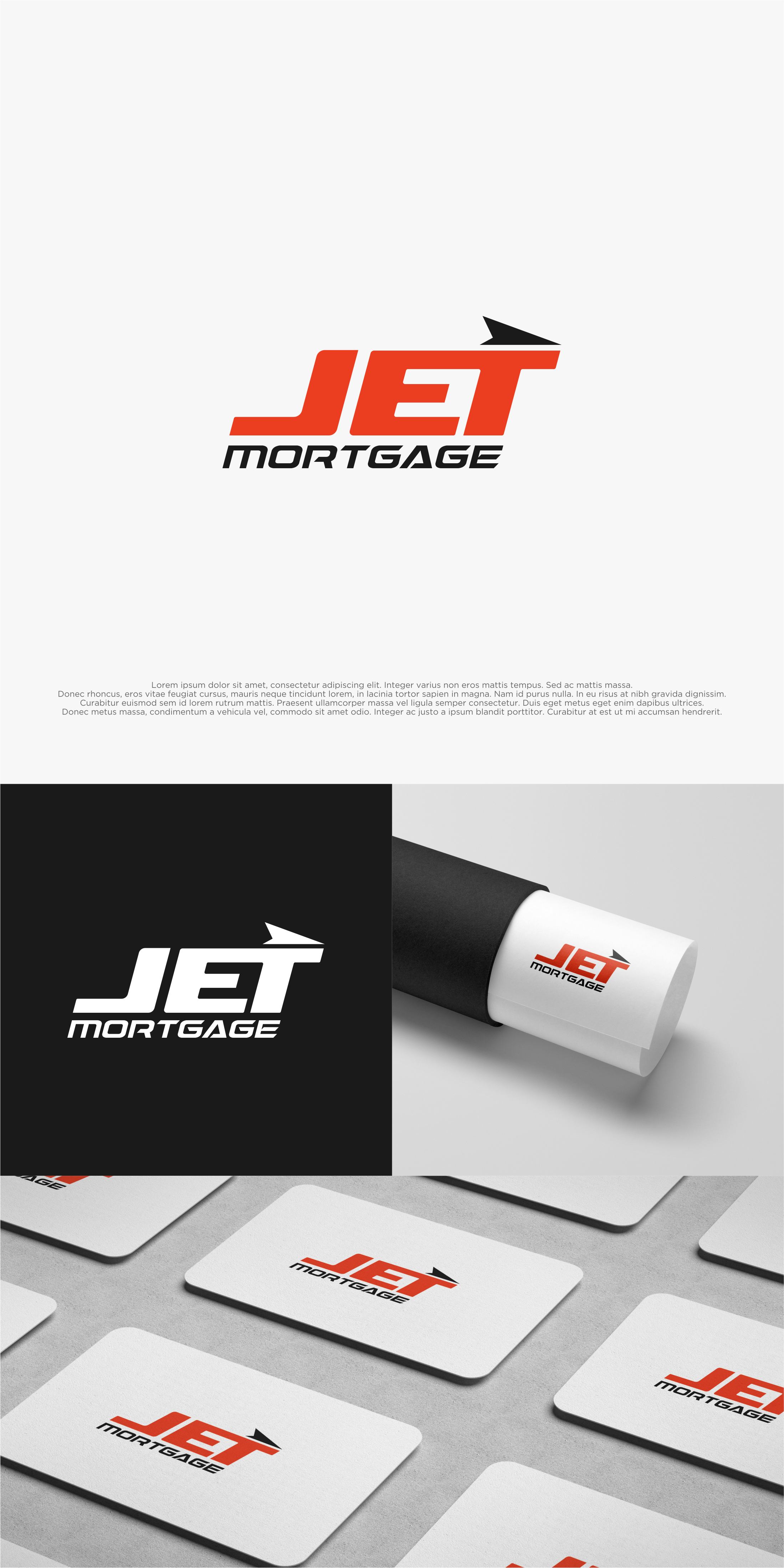 Logo-Design von shiroRo für Jet Mortgage | Design #31002635