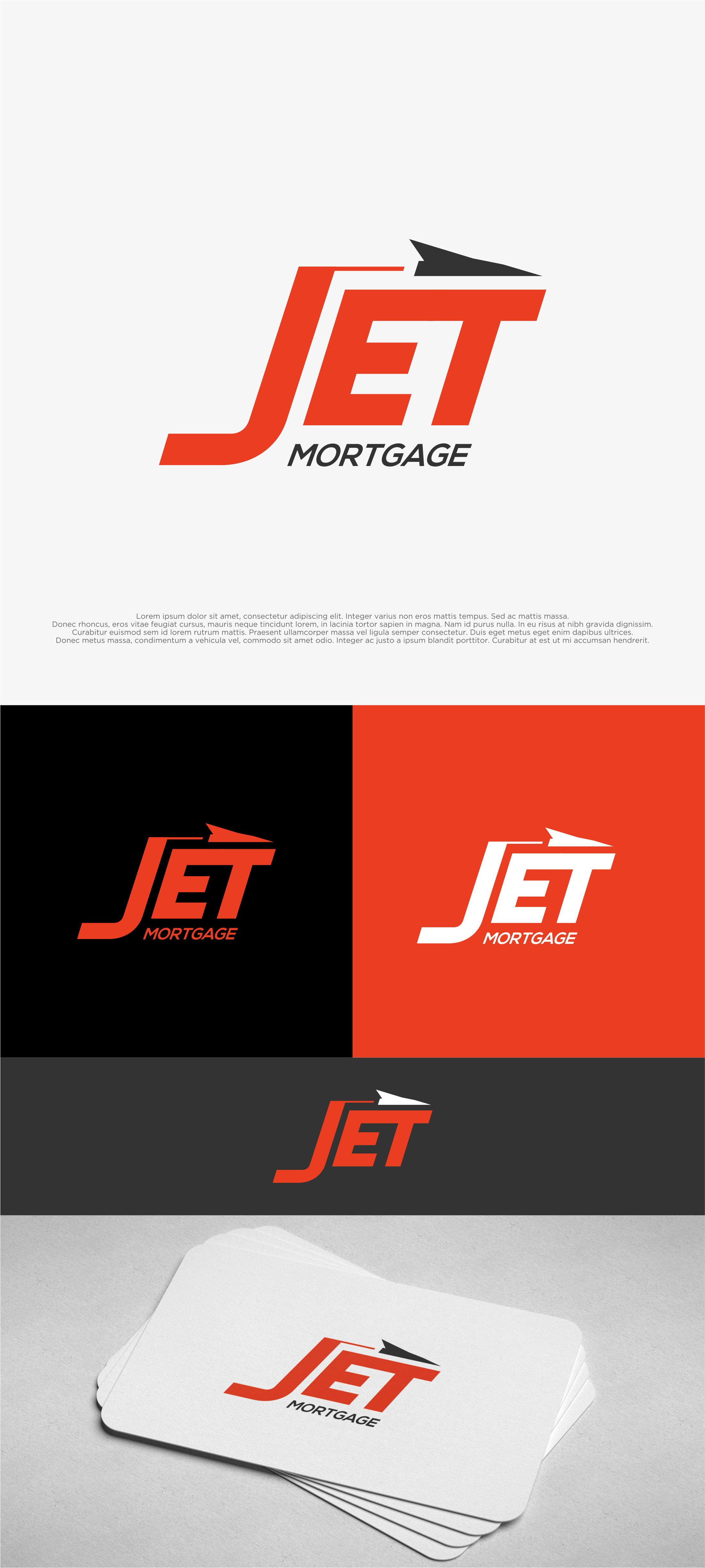 Logo-Design von shiroRo für Jet Mortgage | Design #31010496