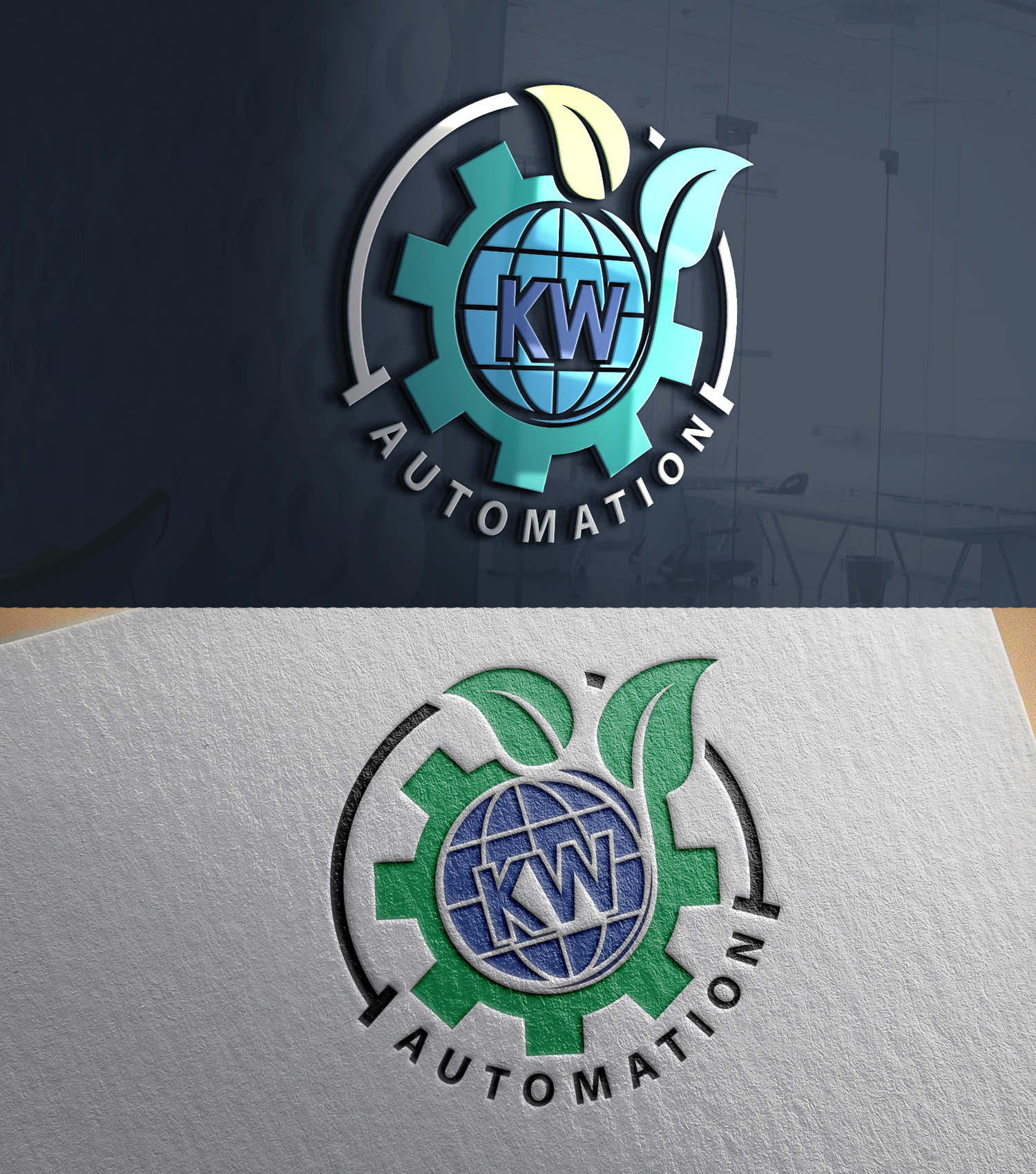 Logo Design by 24ksunny for KW Automation | Design #30994784