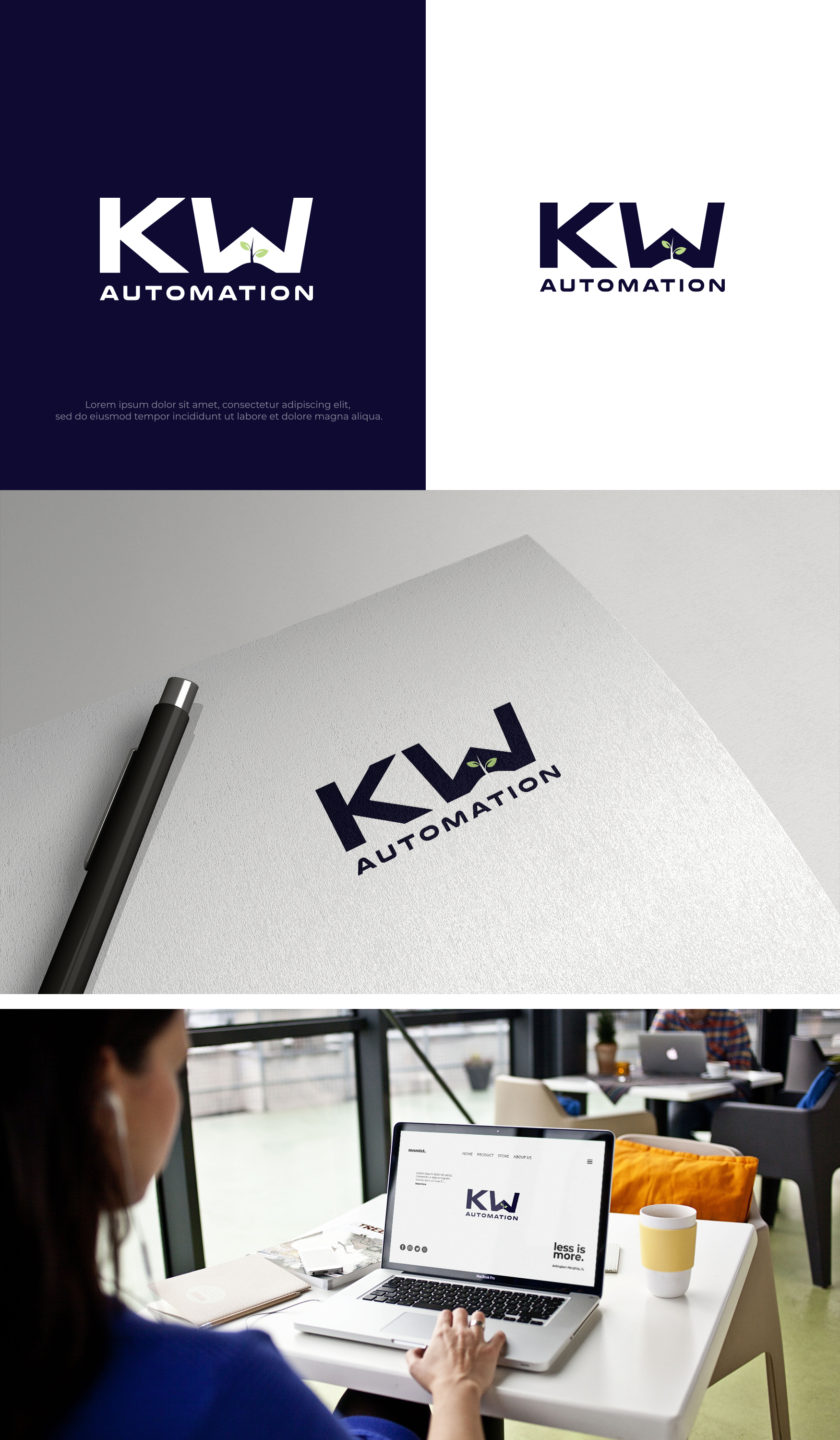 Design de Logo par Senpachie pour KW Automation | Design #31004845