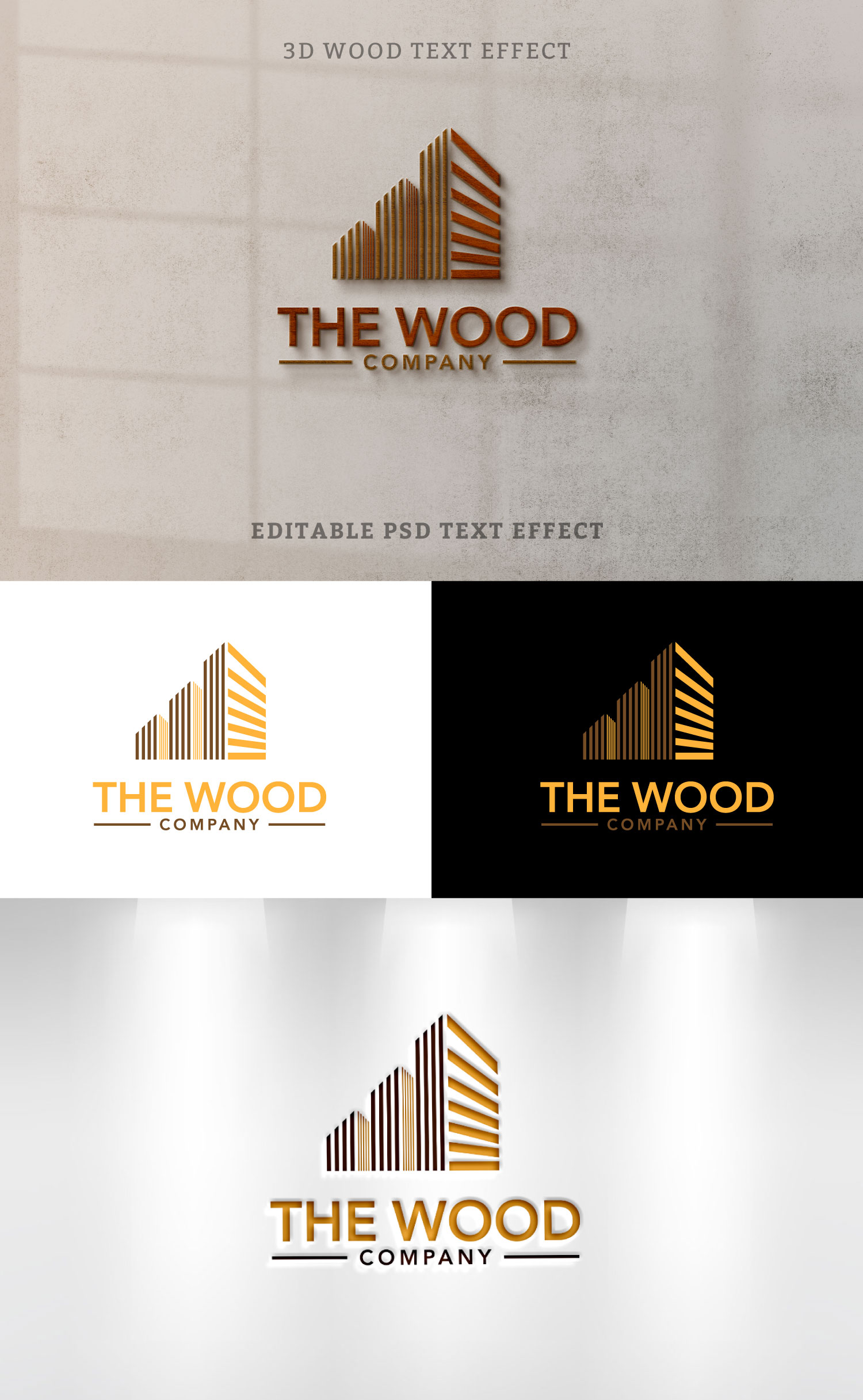 Logo Design by Mi Design1 for THE WOOD COMPANY | Design #30996319