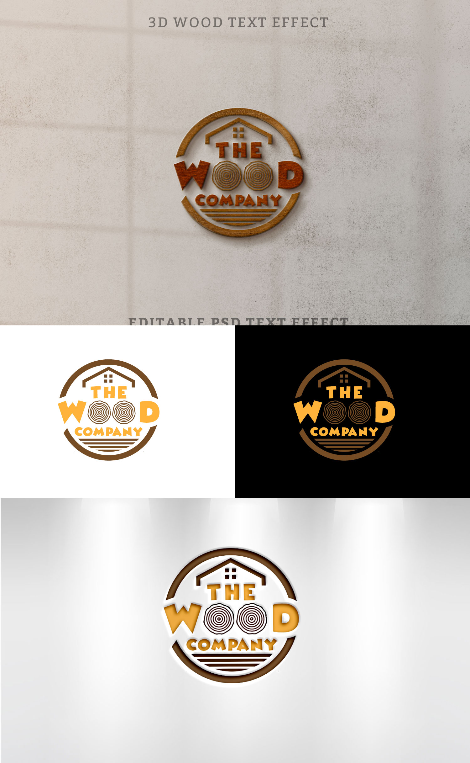 Logo Design by Mi Design1 for THE WOOD COMPANY | Design #30996394