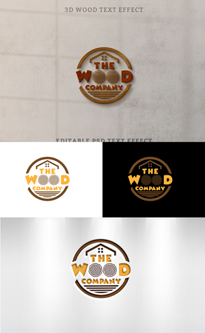 Logo Design by Mi Design1 for THE WOOD COMPANY | Design: #30996394