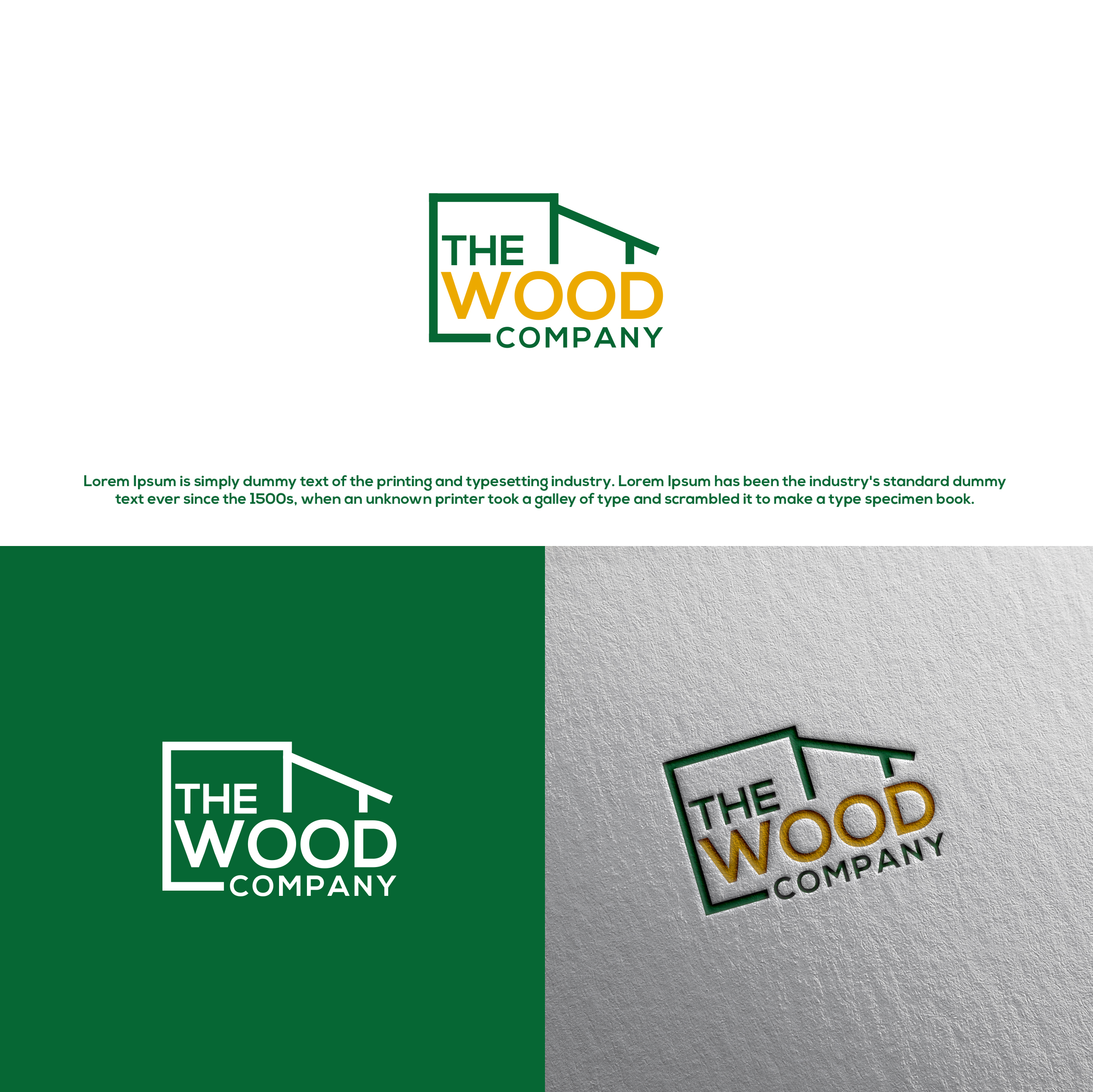 Logo Design by DesignSNW for THE WOOD COMPANY | Design #31005804