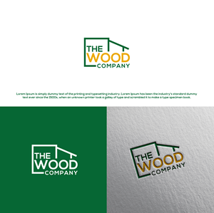 Logo Design by DesignSNW for THE WOOD COMPANY | Design: #31005804