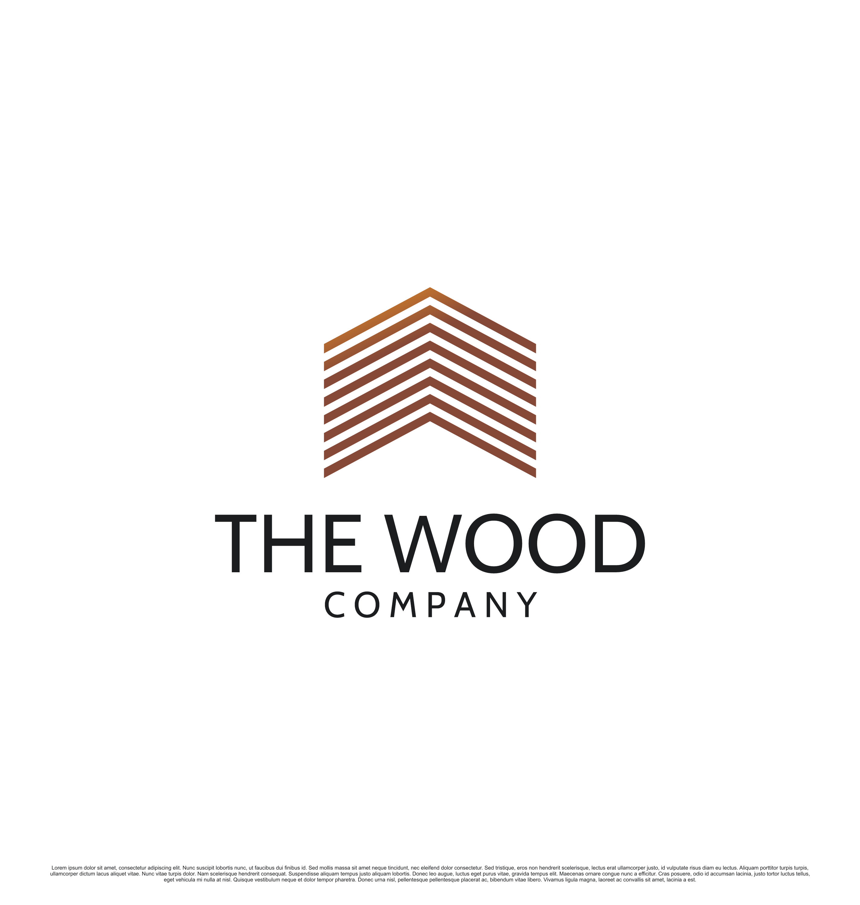 Logo Design by saesean for THE WOOD COMPANY | Design #31021636