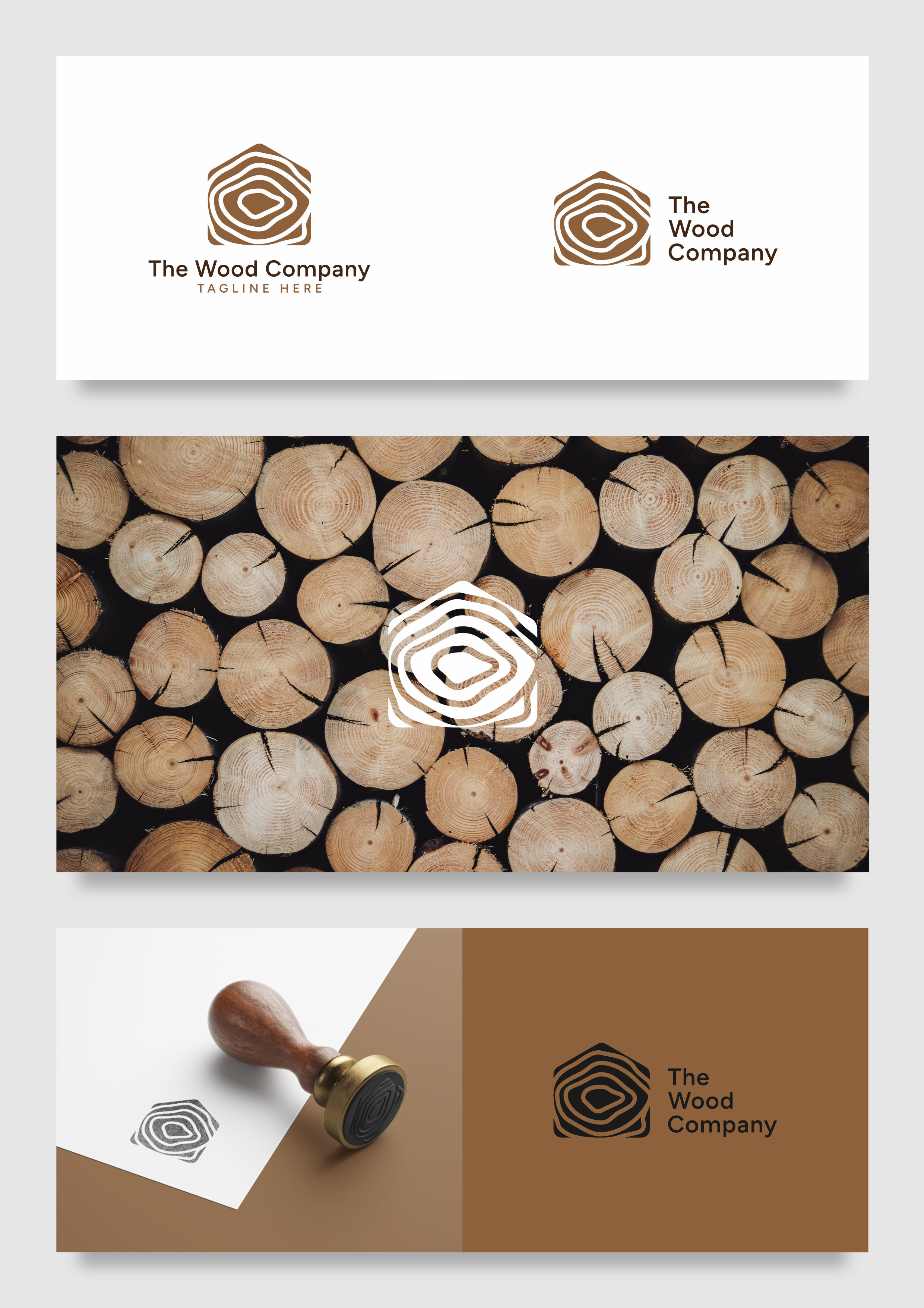 Diseño de Logo por FerouFYN para THE WOOD COMPANY | Diseño #31007476