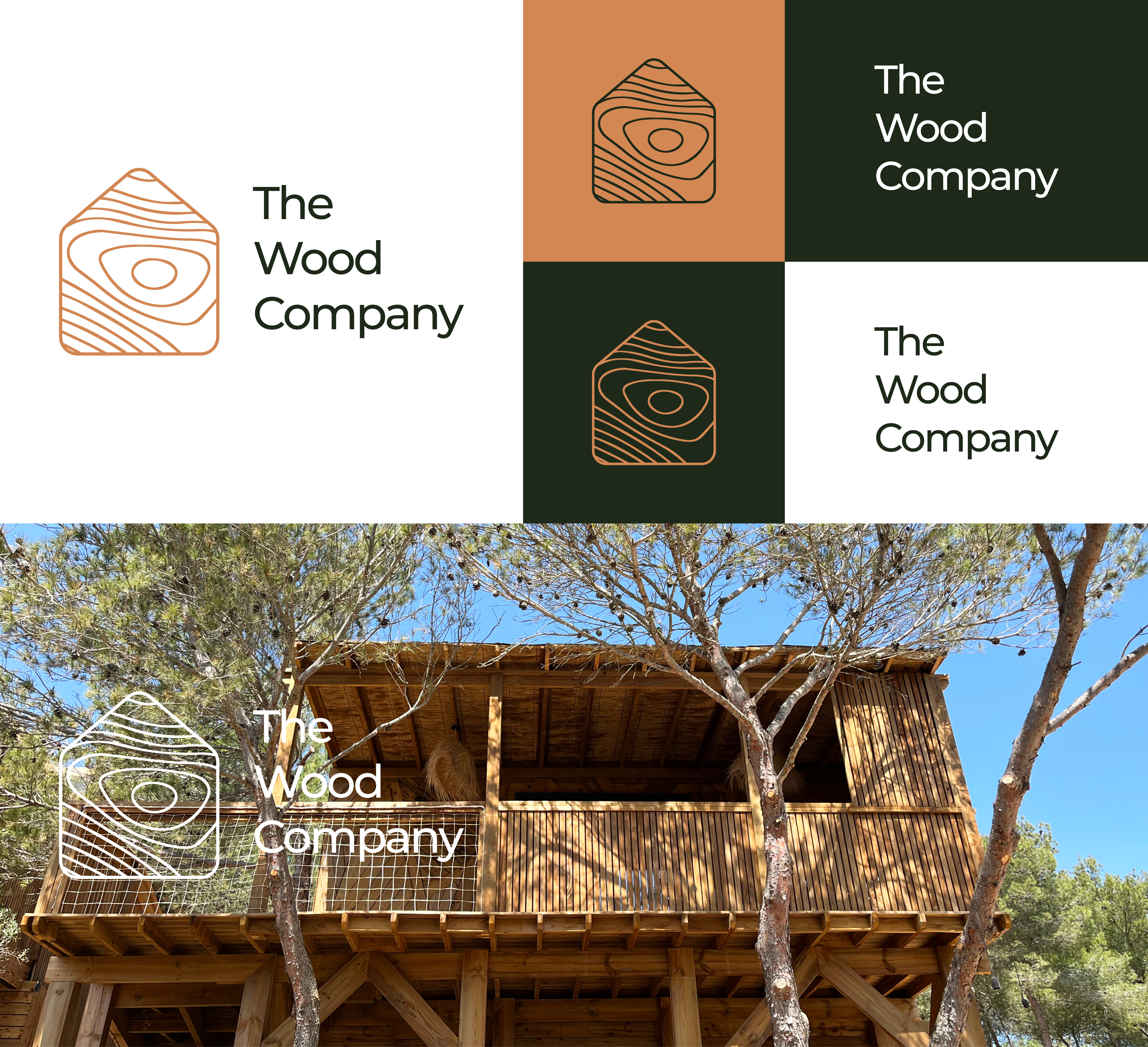 Logo Design by Riko Cahyadi for THE WOOD COMPANY | Design #31041481
