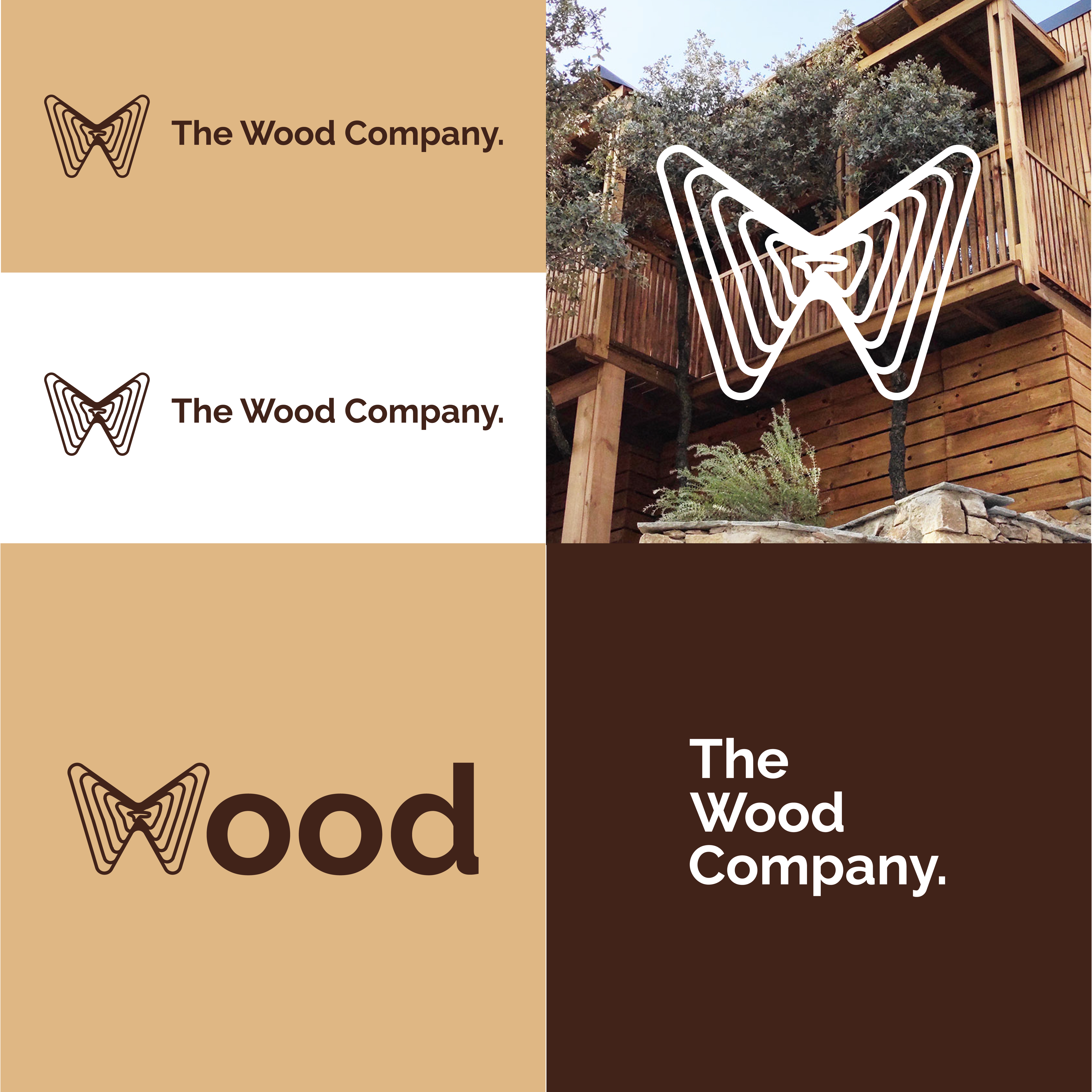 Logo Design by Riko Cahyadi for THE WOOD COMPANY | Design #31041584