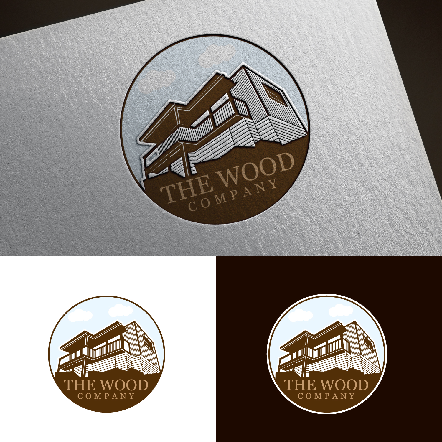 Logo Design by sankar999 for THE WOOD COMPANY | Design #30997006