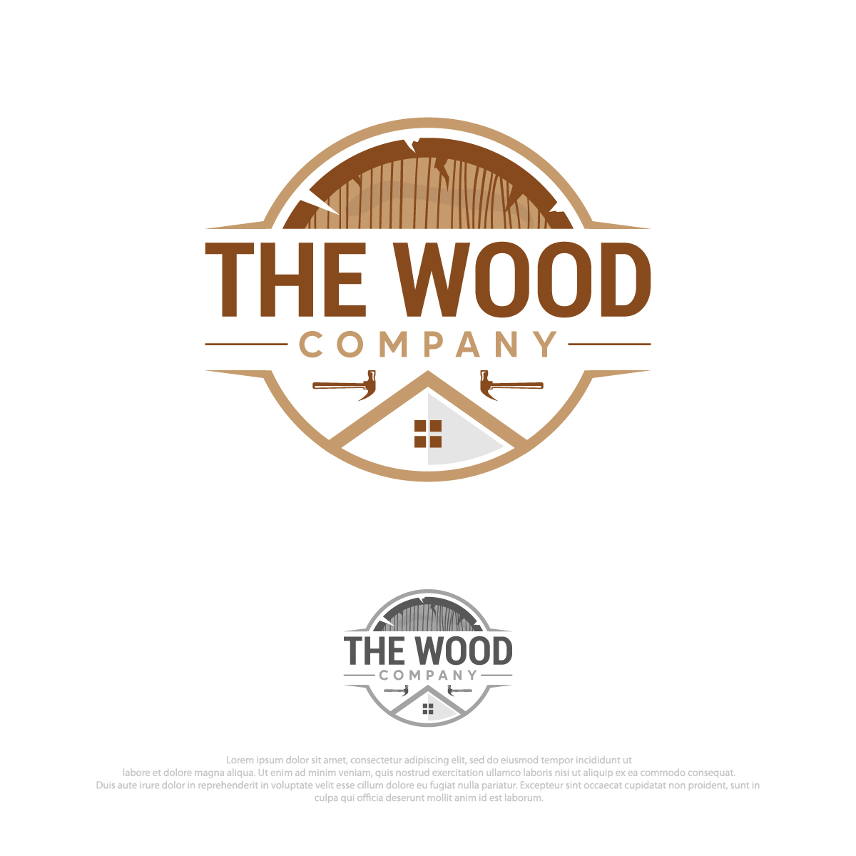 Logo Design by DesignLima for THE WOOD COMPANY | Design #30998784