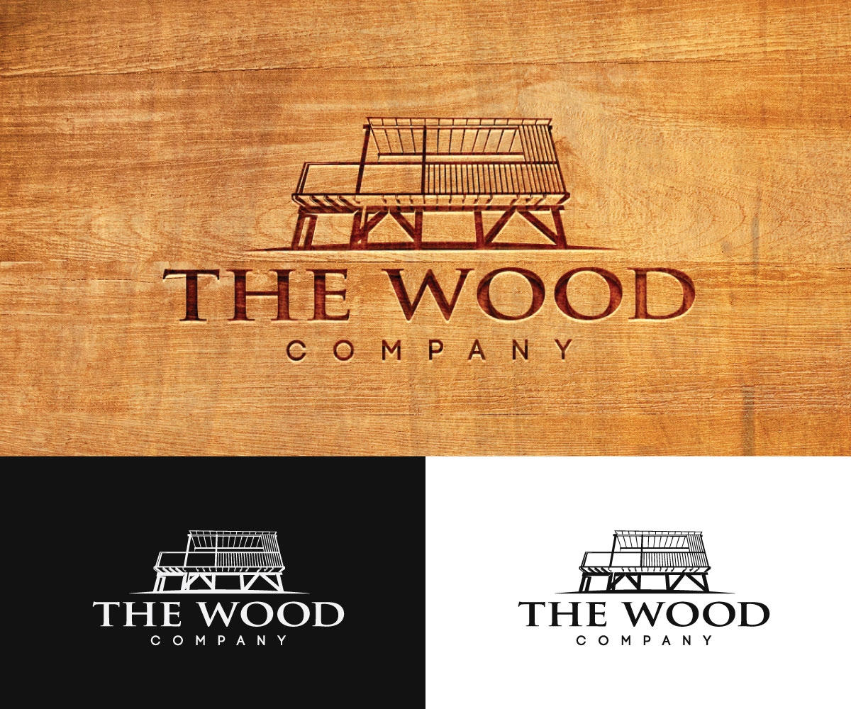 Logo Design by Dot Design 3 for THE WOOD COMPANY | Design #31041373