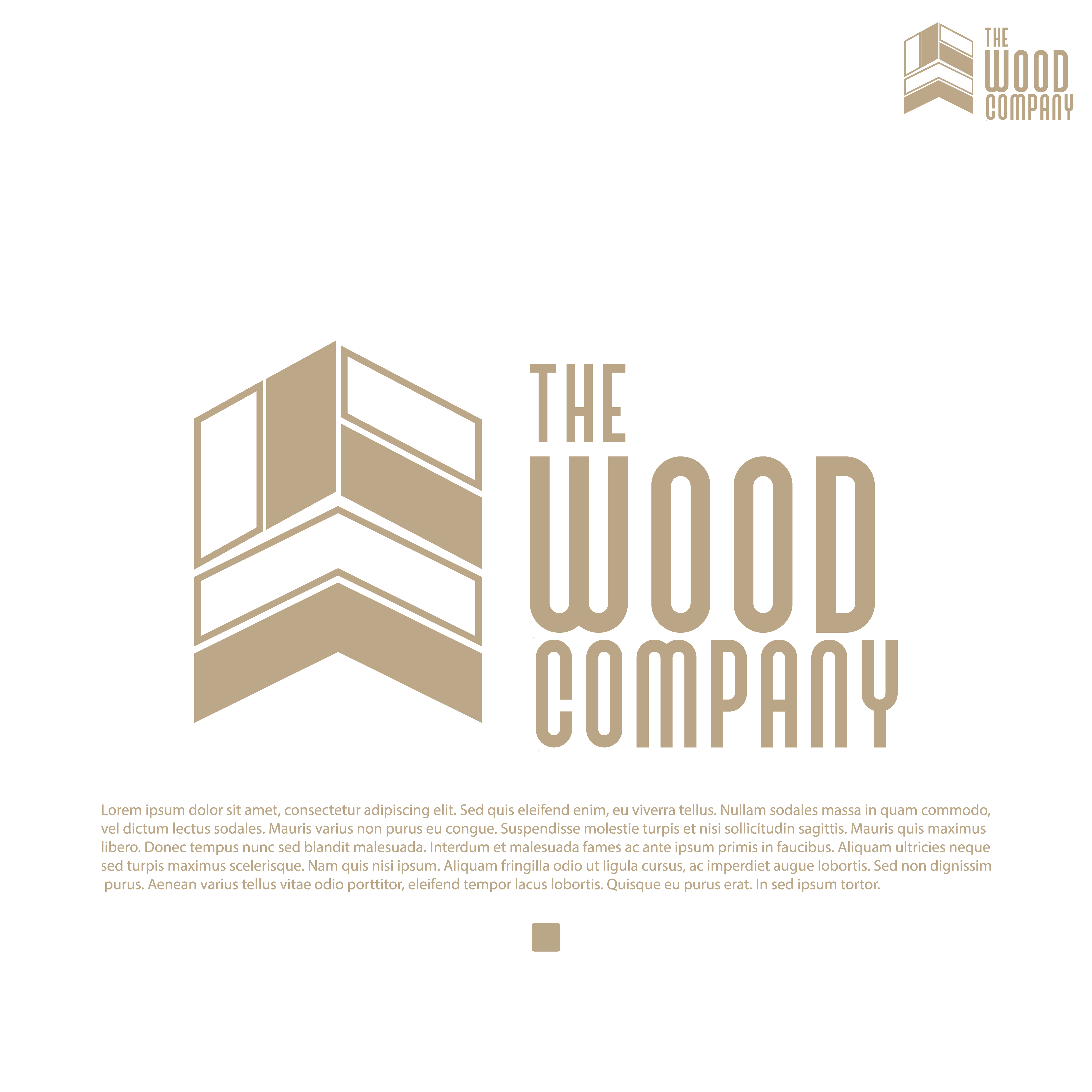 Logo Design by Dracuz for THE WOOD COMPANY | Design #31034534