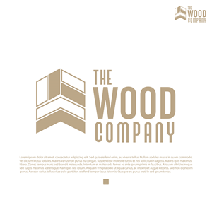 Logo Design by Dracuz for THE WOOD COMPANY | Design: #31034819