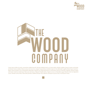 Logo Design by Dracuz for THE WOOD COMPANY | Design: #31034838