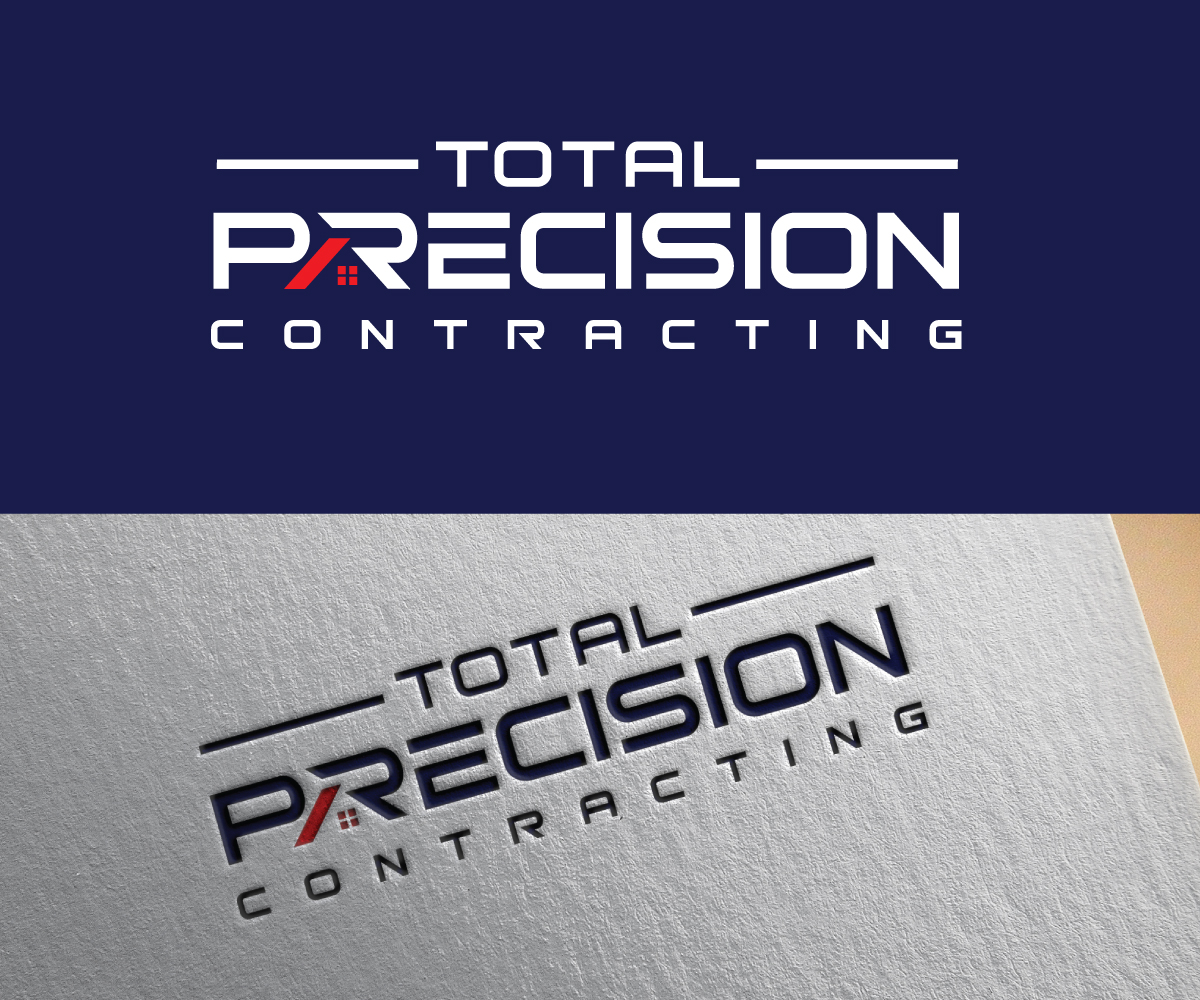 Logo Design by Adi Graphics for Total Precision Contracting | Design #31014661