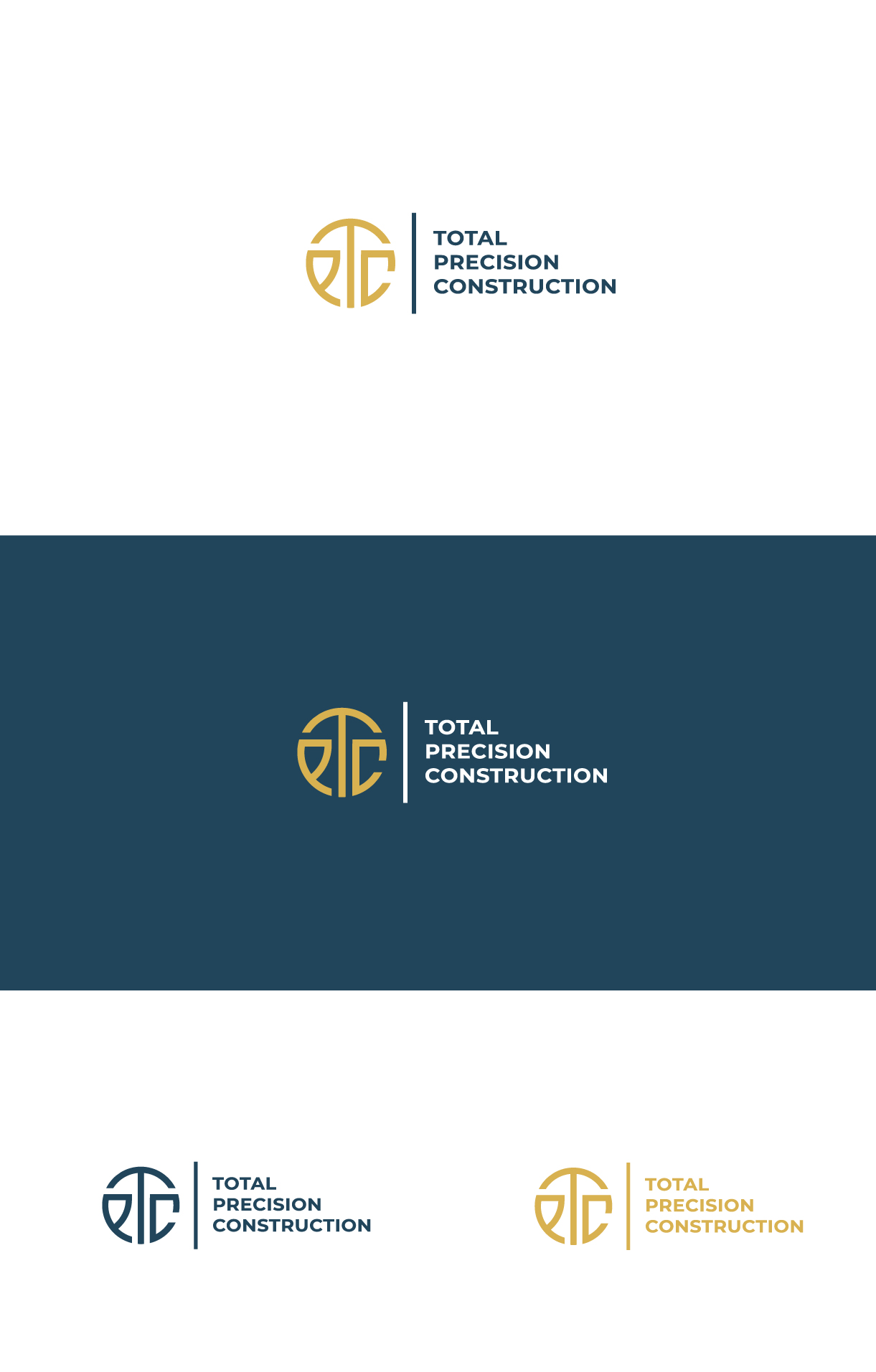 Logo Design by sarzgraphic for Total Precision Contracting | Design #30996672