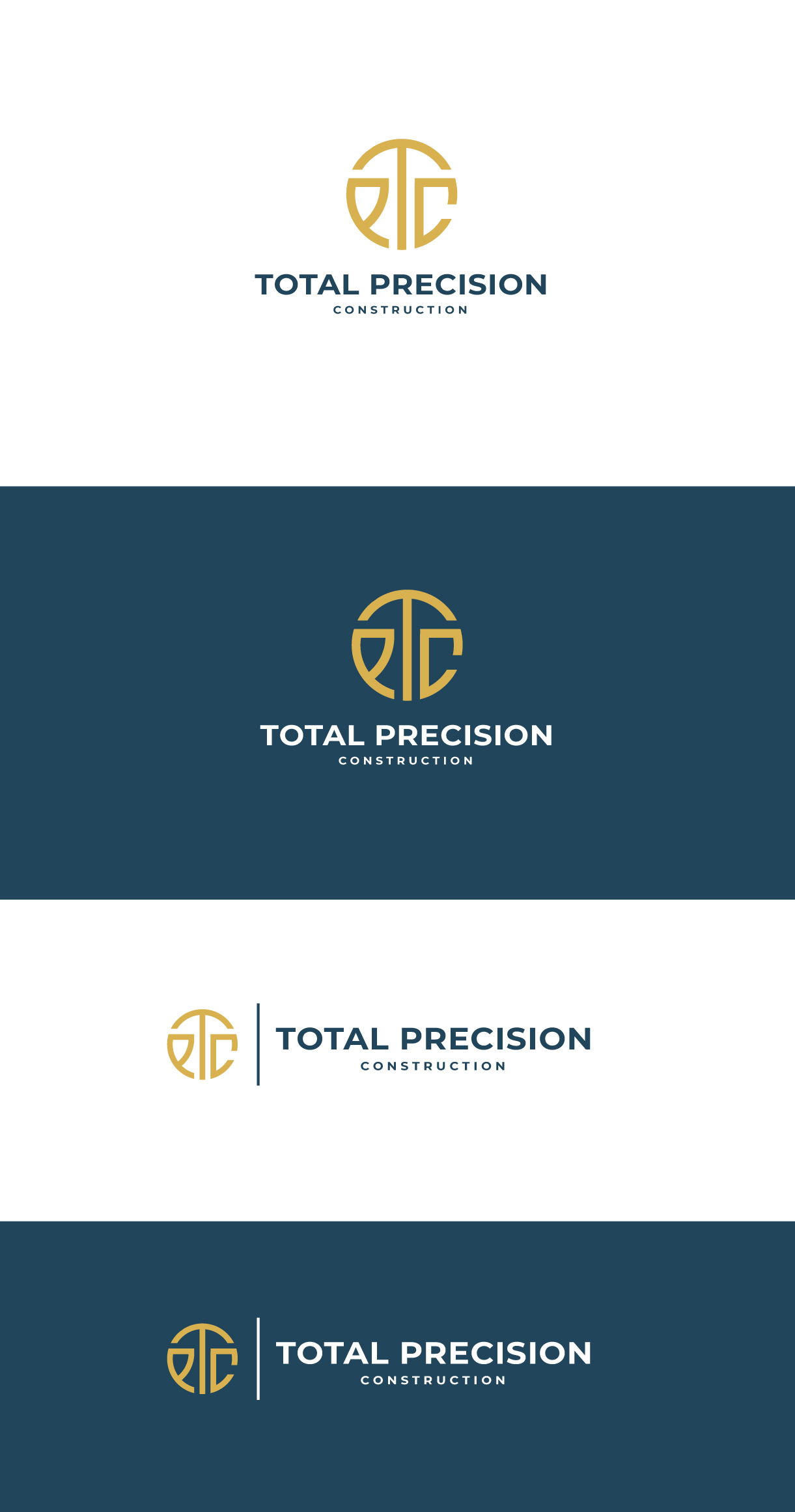 Logo Design by sarzgraphic for Total Precision Contracting | Design #30996681