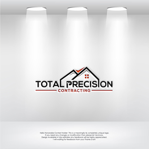Logo Design by LogoEon for Total Precision Contracting | Design: #31012480