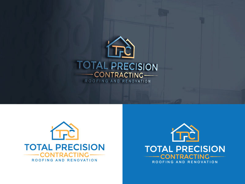 Logo Design by Badhan for Total Precision Contracting | Design #30999038