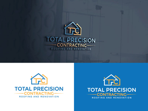 Logo Design by Badhan for Total Precision Contracting | Design: #30999038