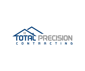Logo Design by Thati Designs for Total Precision Contracting | Design: #30997701