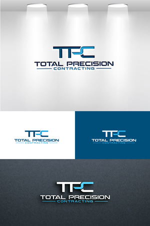 Logo Design by Mi Design1 for Total Precision Contracting | Design: #30996872