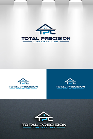 Logo Design by Mi Design1 for Total Precision Contracting | Design: #30996956