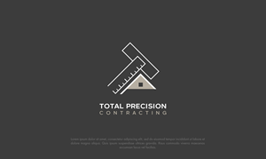 Logo Design by Kleito for Total Precision Contracting | Design: #31014044