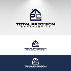 Logo Design by S.H Designs for Total Precision Contracting | Design: #31000161