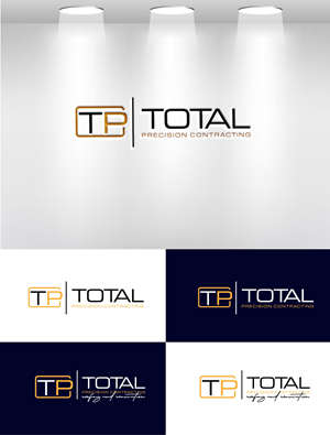 Logo Design by DoYel art for Total Precision Contracting | Design: #30997707