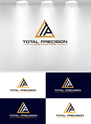 Logo Design by DoYel art for Total Precision Contracting | Design: #30997834