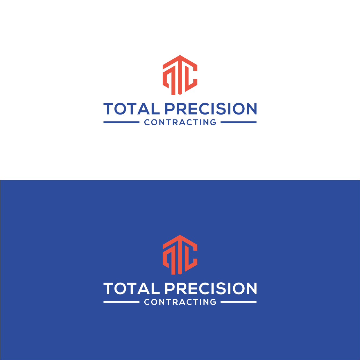 Logo Design by Kaze56 for Total Precision Contracting | Design #30998563