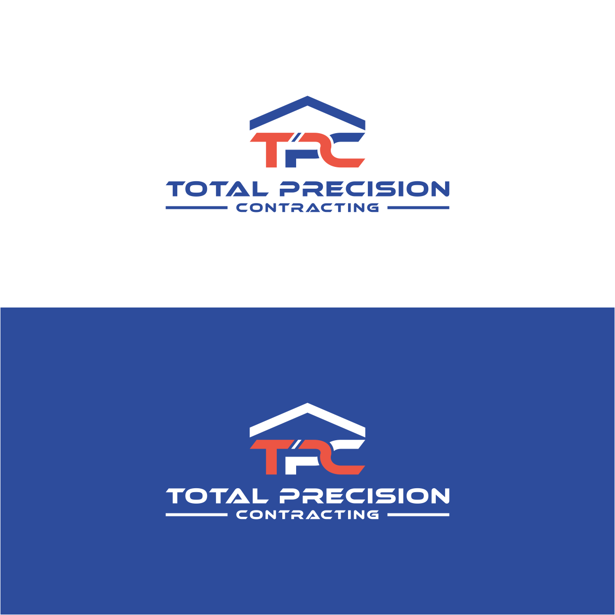 Logo Design by Kaze56 for Total Precision Contracting | Design #30998585