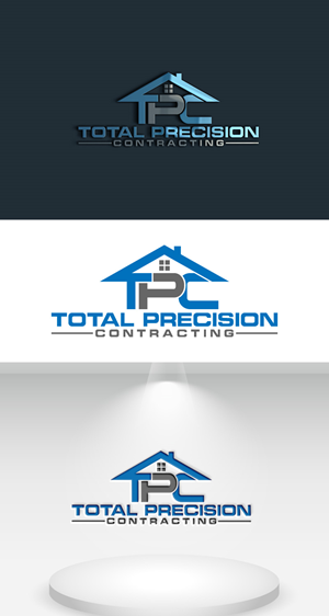 Logo Design by UmmeDesign for Total Precision Contracting | Design: #30998742