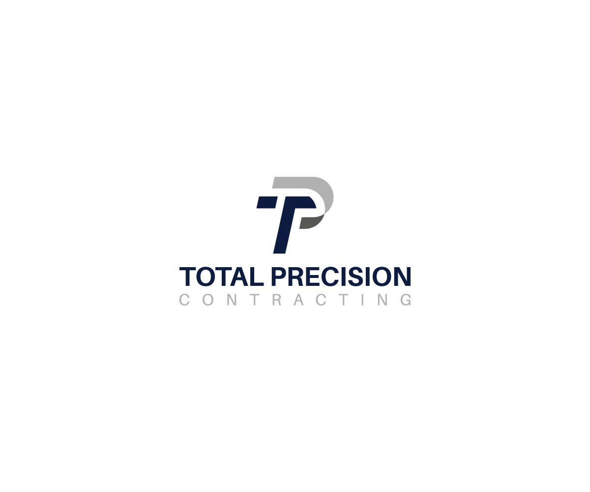 Logo Design by METHODEMAN for Total Precision Contracting | Design #30996705