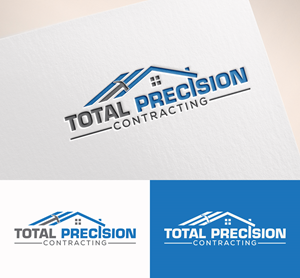 Logo Design by M Art & Design for Total Precision Contracting | Design: #30999286