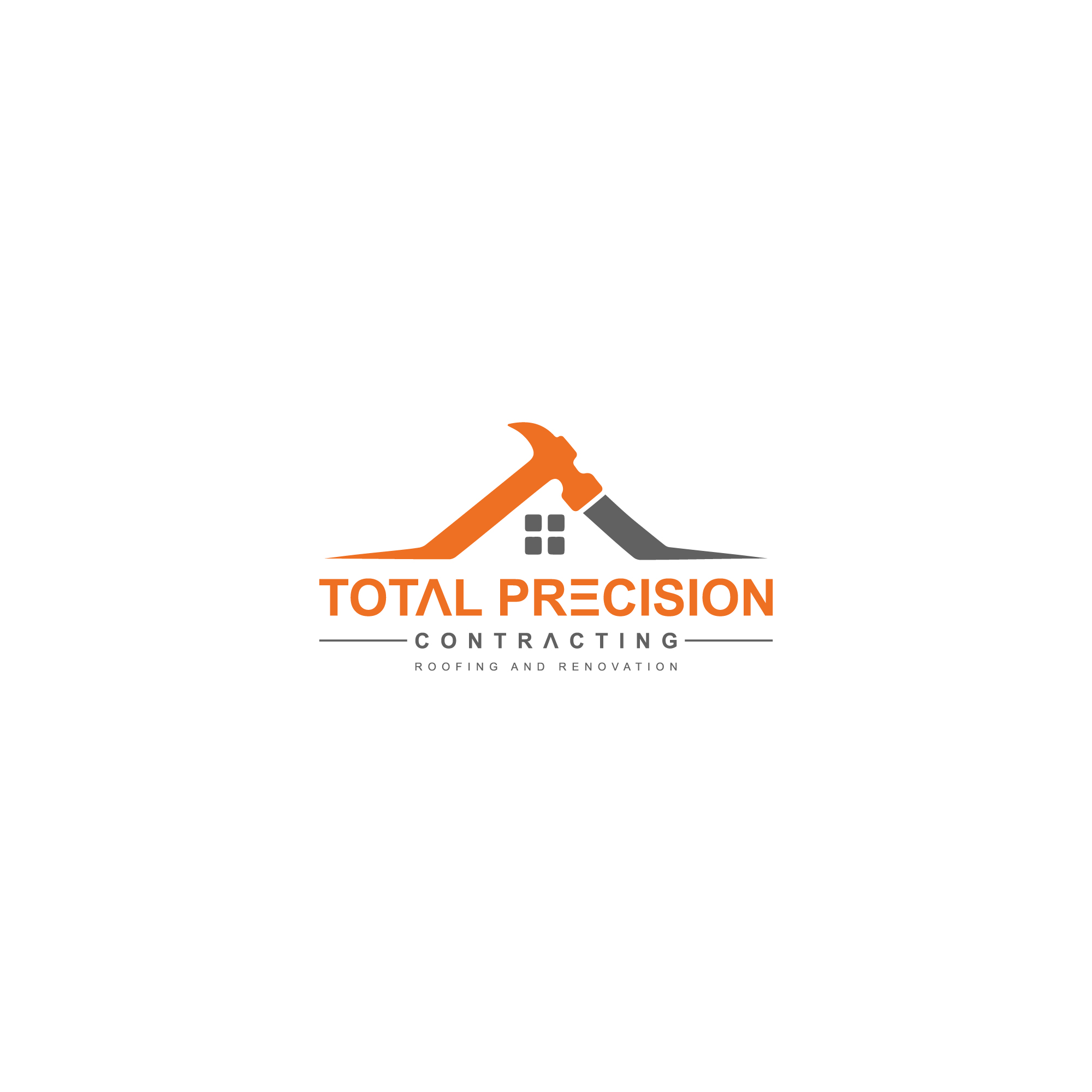 Diseño de Logo por Visionarydexiner para Total Precision Contracting | Diseño #30999479