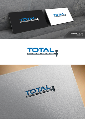 Logo Design by Visionarydexiner for Total Precision Contracting | Design: #31008394