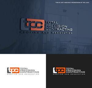 Logo Design by Interloop_Designs for Total Precision Contracting | Design: #30997703
