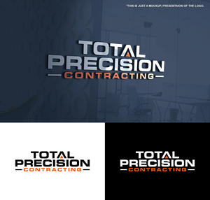 Logo Design by Interloop_Designs for Total Precision Contracting | Design: #30997704